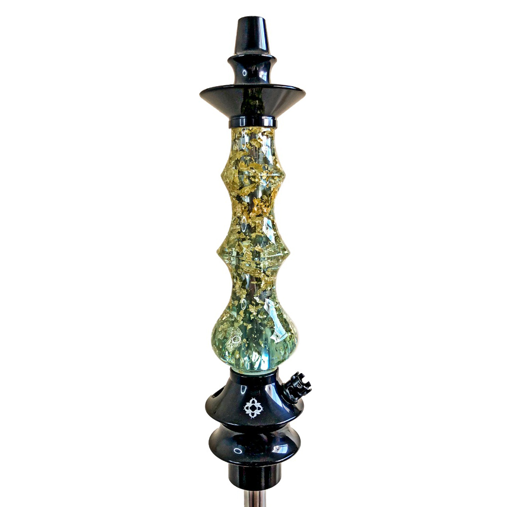 15109767485-prdcrt001.jpg Stem Narguile Amazon Hookah Pride Cartier - Preto/Emerald - Imagem 1