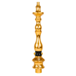 Stem Narguile Zeus Two Hoses - Dourado