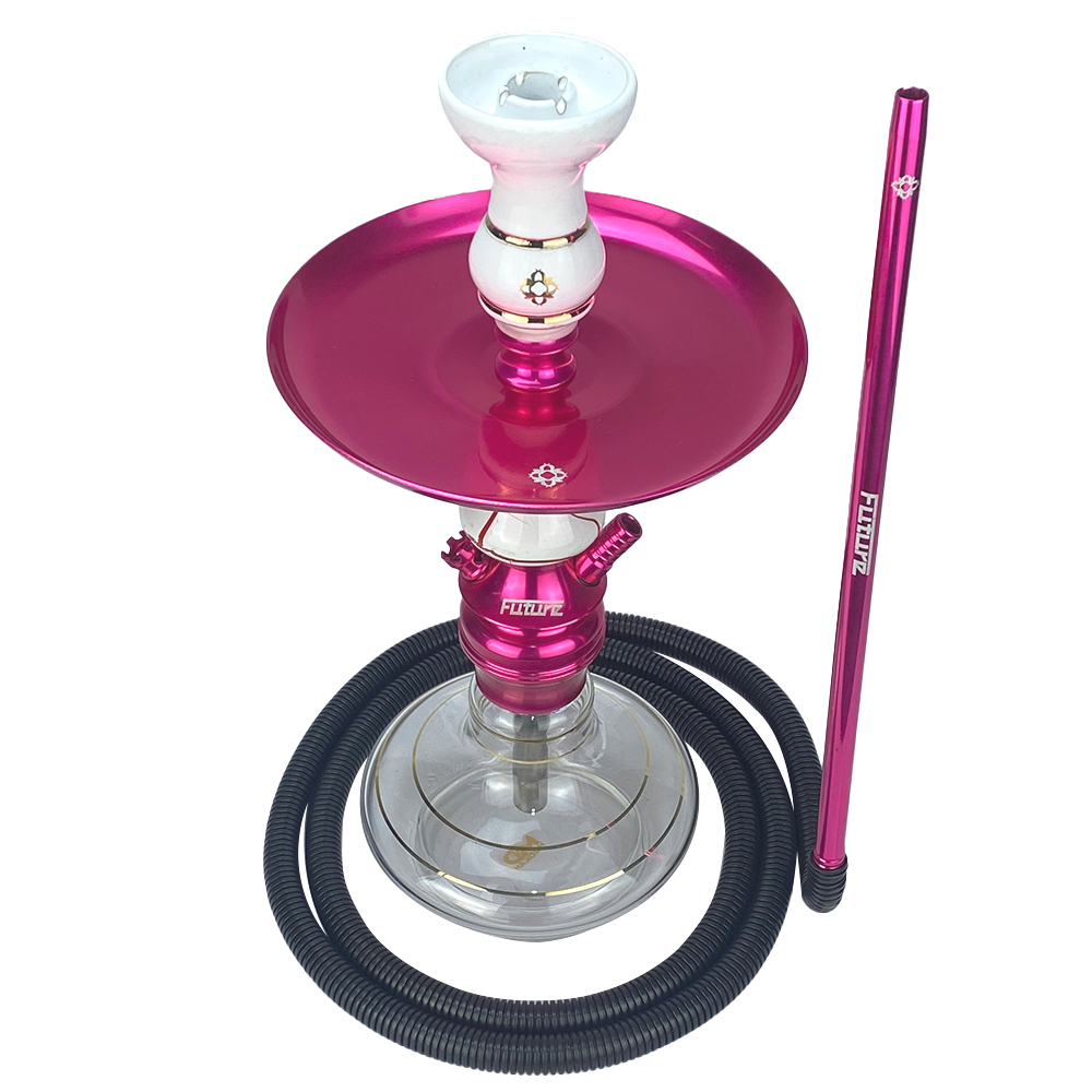 Narguile Amazon Future Prime – Rosa/Onix Red/Clear – Essênciaz