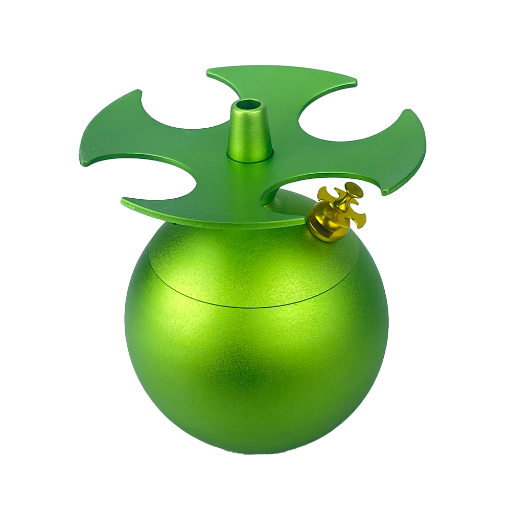 Narguile LittleSorr 4 Furos Lote 8 – Green Light Matte – Essênciaz