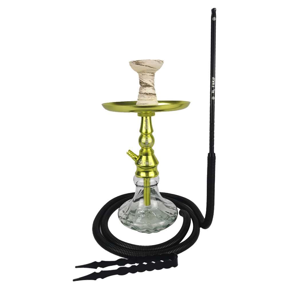 15157520545-ktws009.png Narguile Completo Al Farid Twister - Verde Fluorescente/Clear Twist - Imagem 1