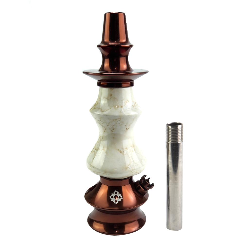 15175773239-snahpe05.png Stem Narguile Amazon Hookah Prime - Cobre/Botticino - Imagem 1