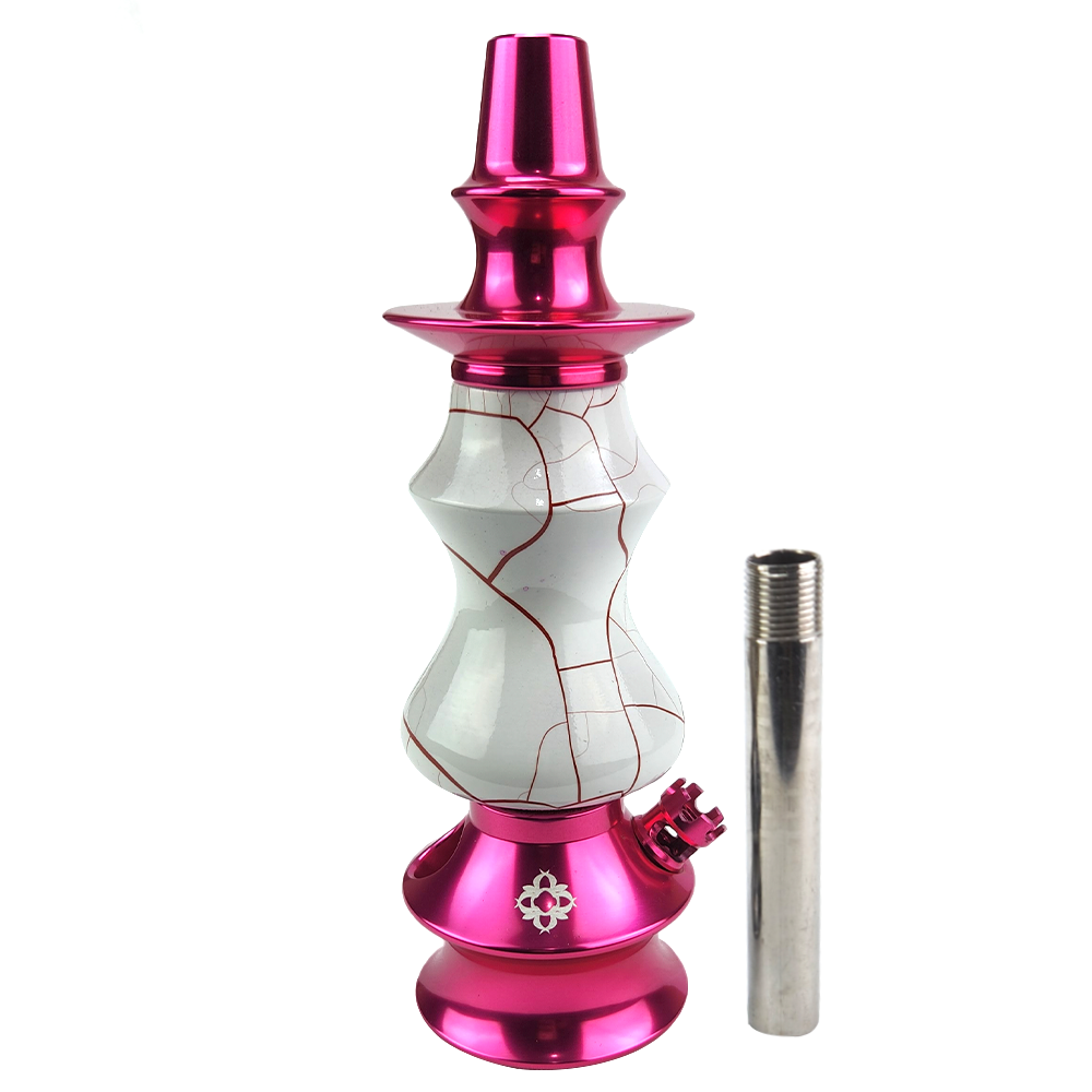 15175773651-snahpe09.png Stem Narguile Amazon Hookah Prime - Rosa/Onix Vermelho - Imagem 1