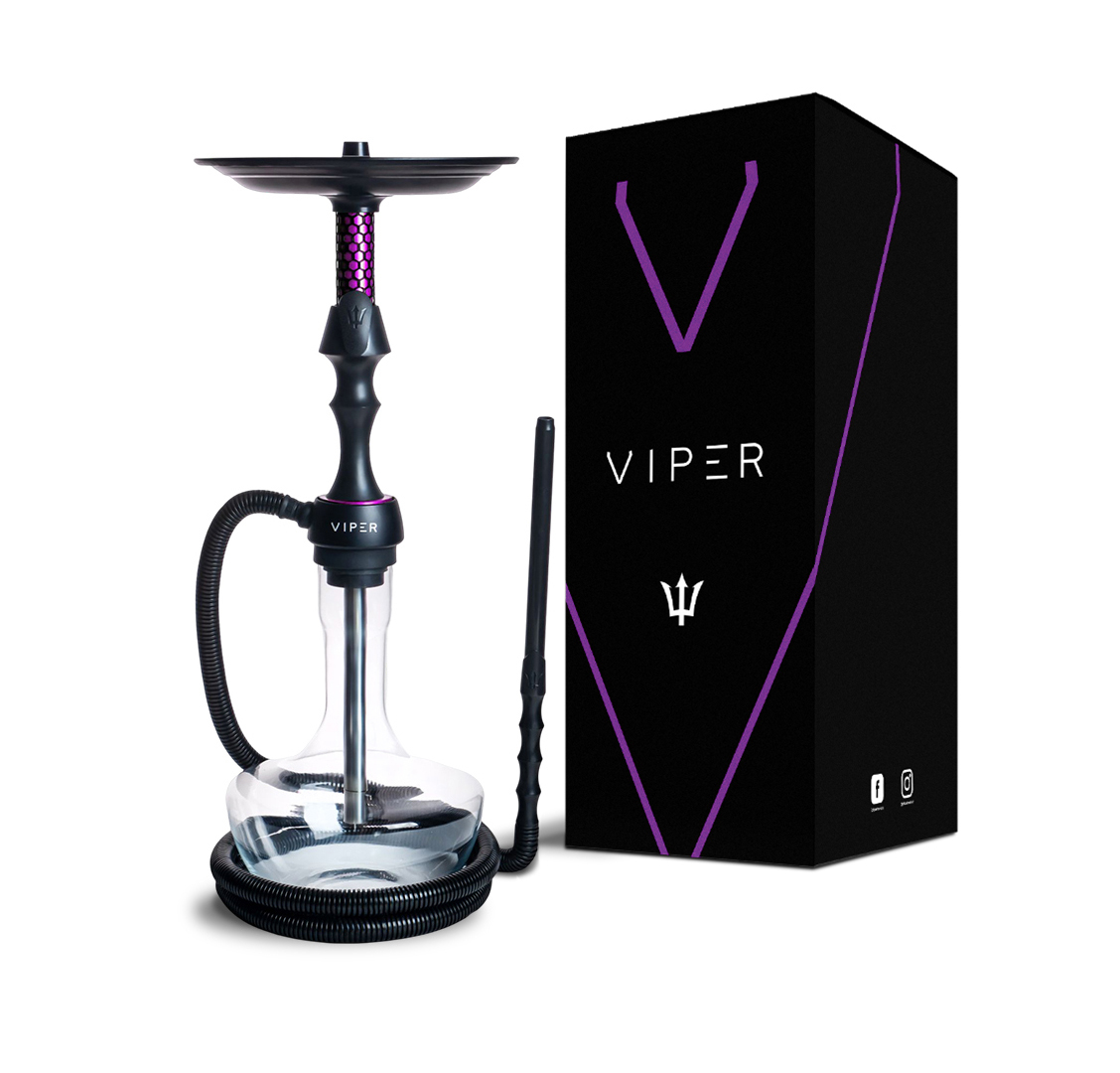 15188678791-tvpbls06.jpg Narguile Completo Triton Viper Caixa - Roxo - Imagem 1