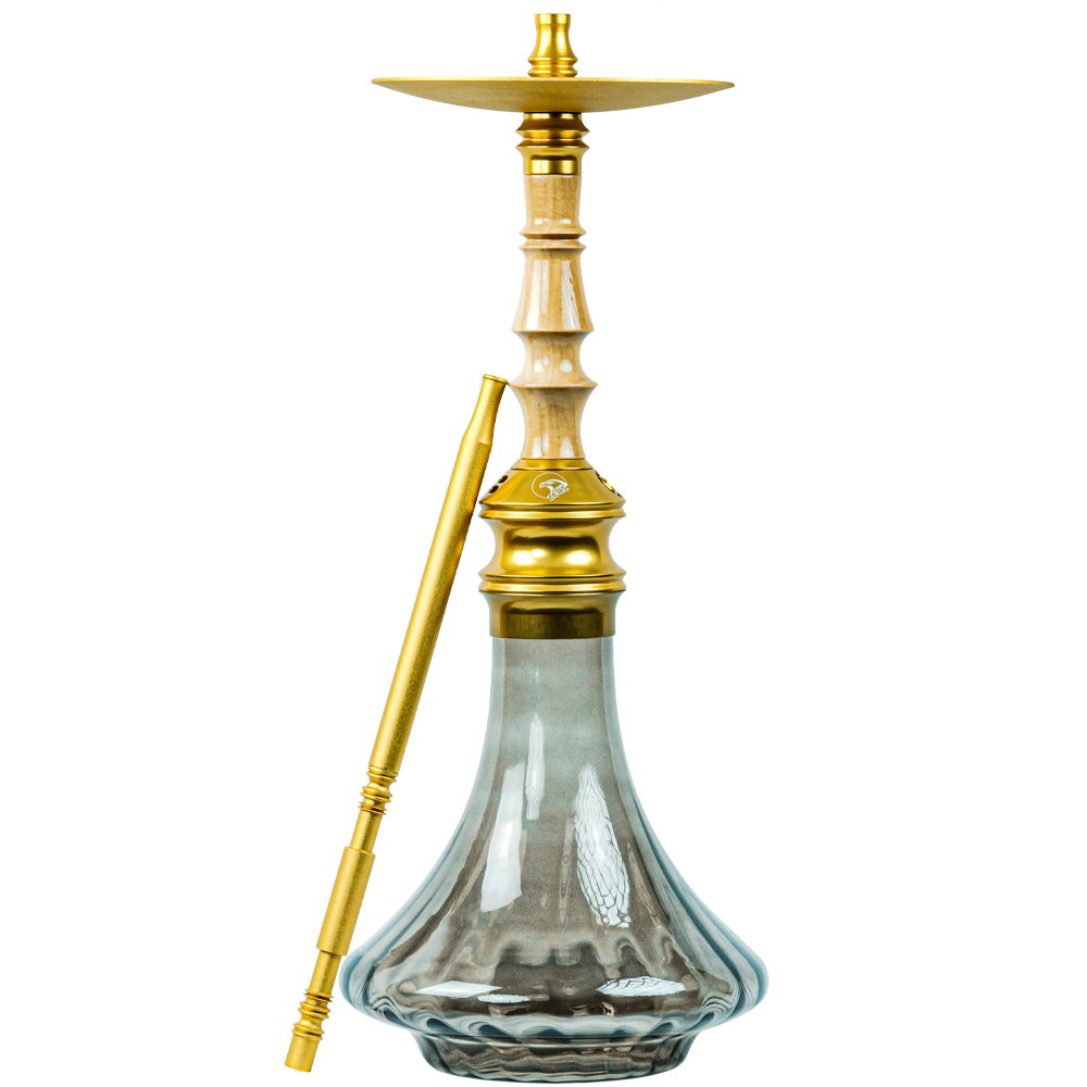 15212799694-ngtrz10.png Narguile Completo Zeus Zyon - Gold Fosco/Fumê - Imagem 1