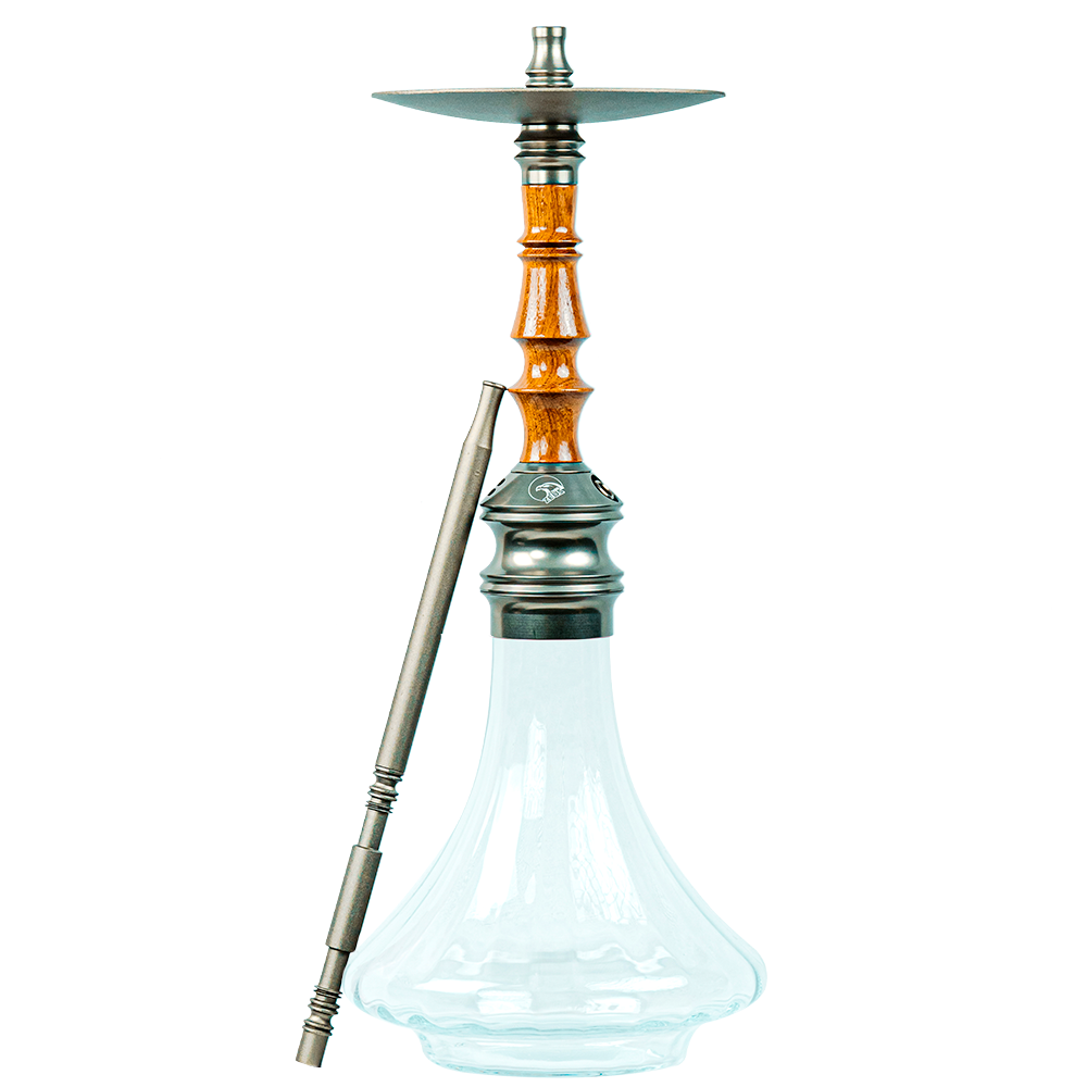 15214175357-ngtrz14.png Narguile Completo Zeus Zyon - Titanium Fosco/Escuro/Clear - Imagem 1