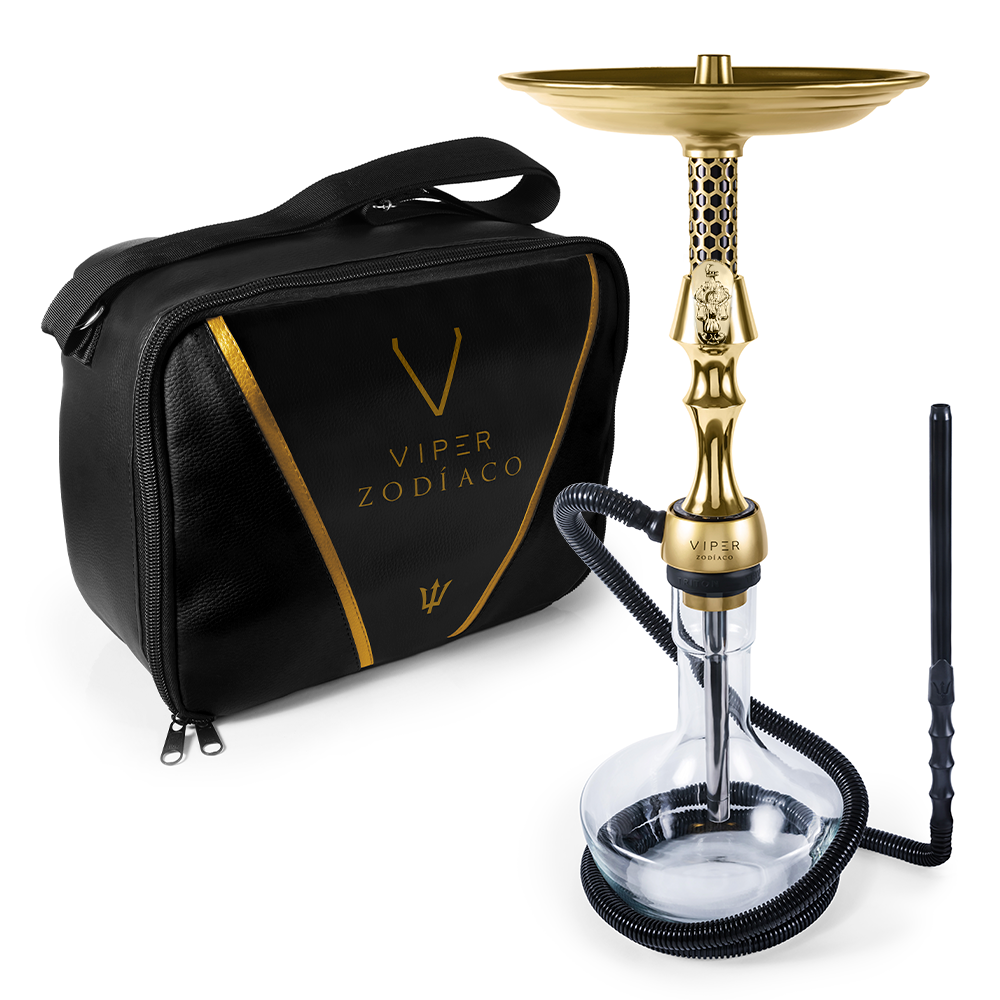 15228150942-viper-libra-bolsa.png Narguile Completo Triton Viper Zodíaco - Libra + Bolsa - Imagem 1