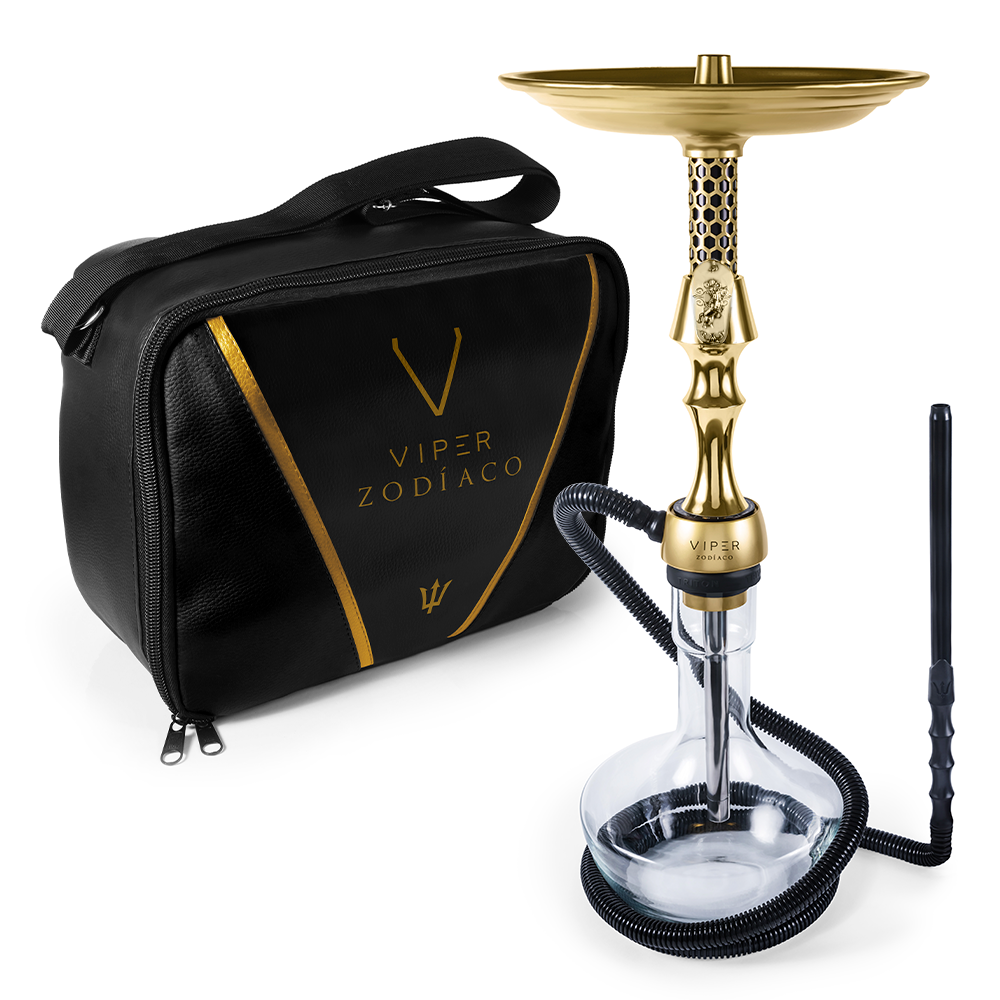 15228151340-viper-sagitario-bolsa.png Narguile Completo Triton Viper Zodíaco - Sagitário + Bolsa - Imagem 1