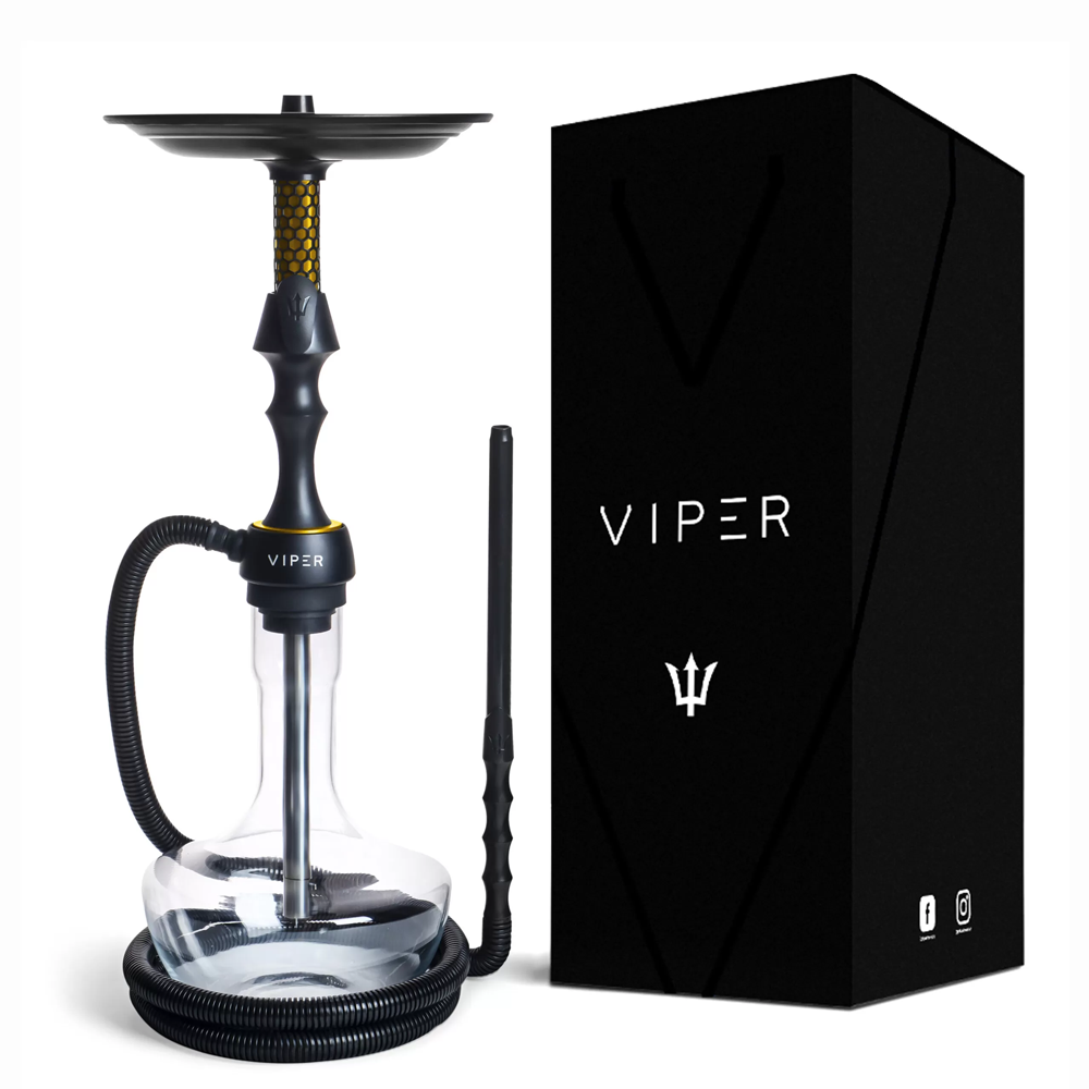 15235049287-sjuis02.png Narguile Completo Triton Viper Caixa - Dourado - Imagem 1