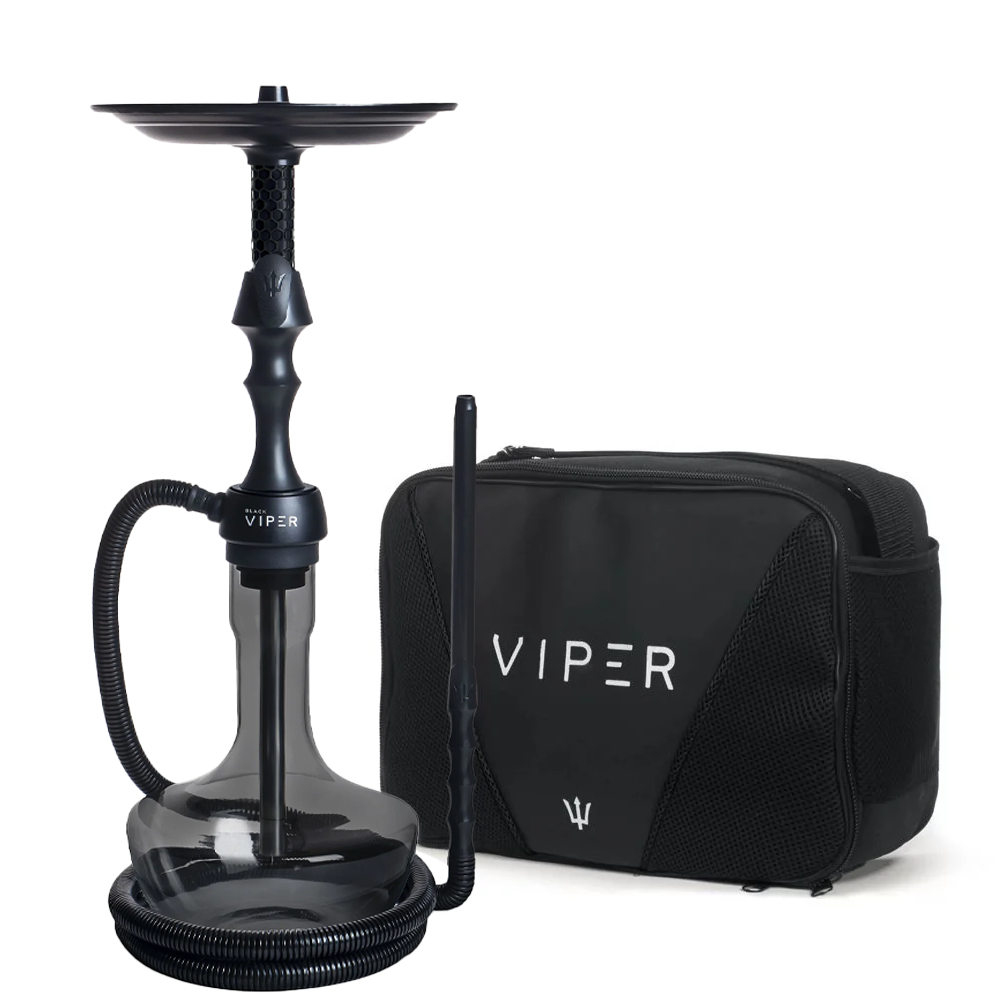 15245614300-viper-black-grande-bolsa.png Narguile Completo Triton Viper Bolsa - Preto - Imagem 1