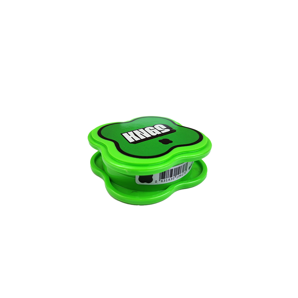 15259329410-asnjax16.png Dichavador De Plástico Kings New Colab 3 Partes - Verde - Imagem 1