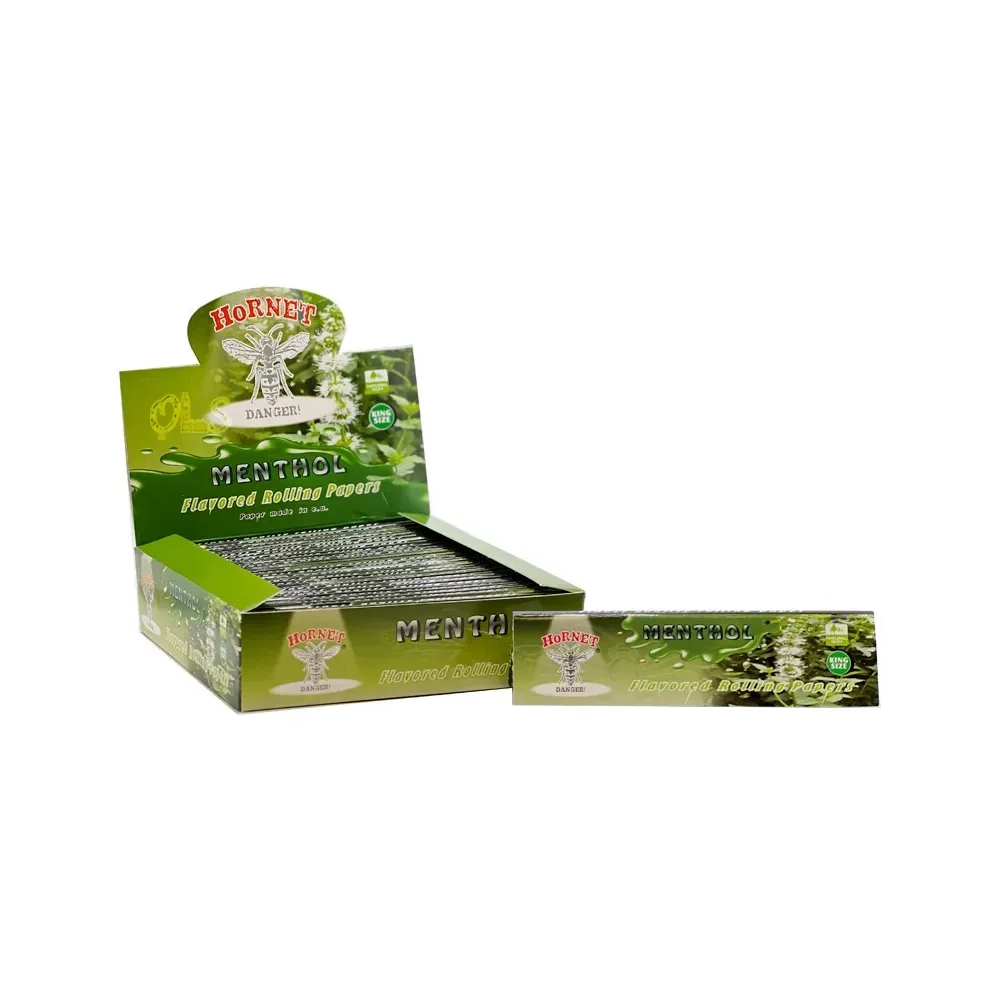 15259910269-sdzm0008.png Seda Hornet Rolling Papers - Menthol (com 25 packs) - Imagem 1