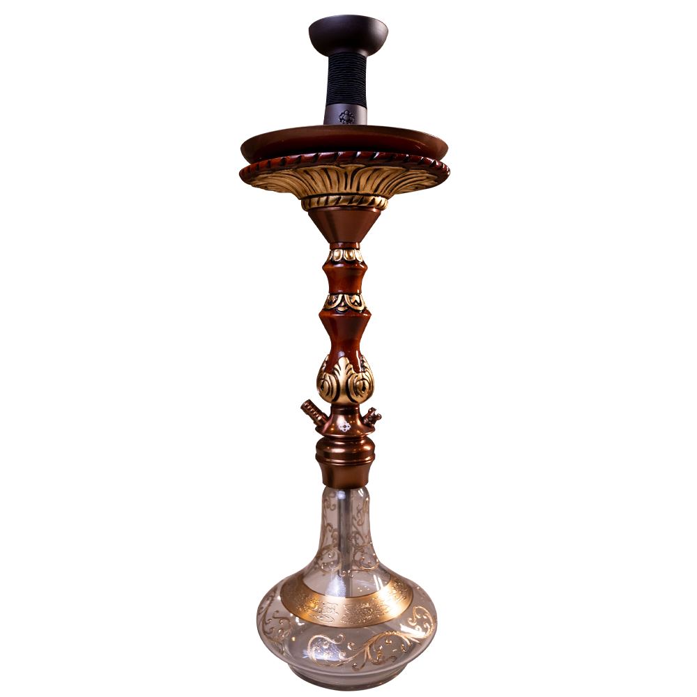 15269770682-kanjs05.png Narguile Completo Amazon Future Serie Ouro Bohemian - Cobre/Rewood/Clear - Imagem 1