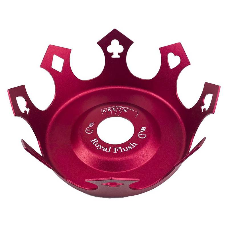 15299292633-a7krhxevl.jpg Prato Zenith Coroa Royal Flush - Vermelho - Imagem 1