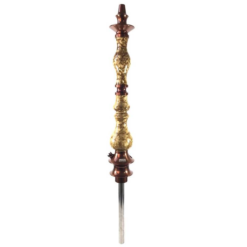 15302425702-lfgp8zkpv.jpg Stem Narguile Amazon Hookah Luxury - Bronze/Piopo - Imagem 1