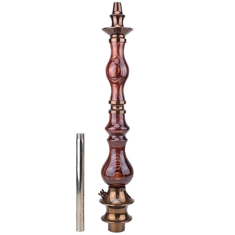 15302426499-2qpnu3pmw.jpg Stem Narguile Amazon Hookah Luxury Unique - Bronze/Marrom - Imagem 1