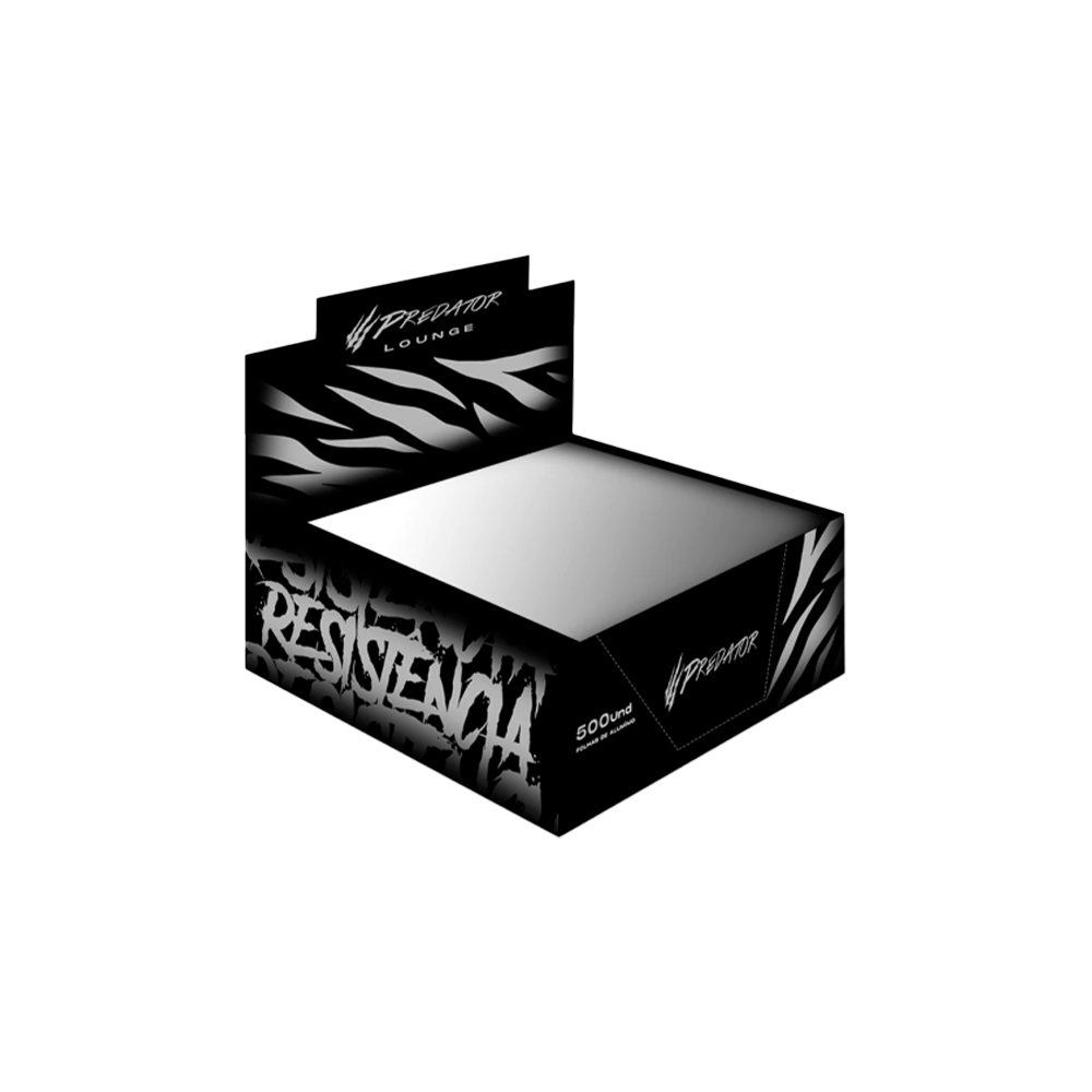 15314461615-huuuuaa04.png Papel Aluminio Predator Foil 500 Folhas - Imagem 1