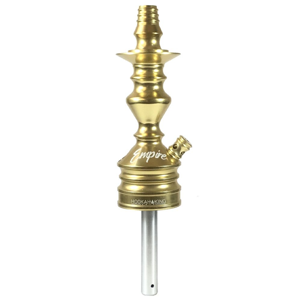 4891925111-200f5a4aa9.jpg Stem Narguile Hookah King Empire - Dourado - Imagem 1