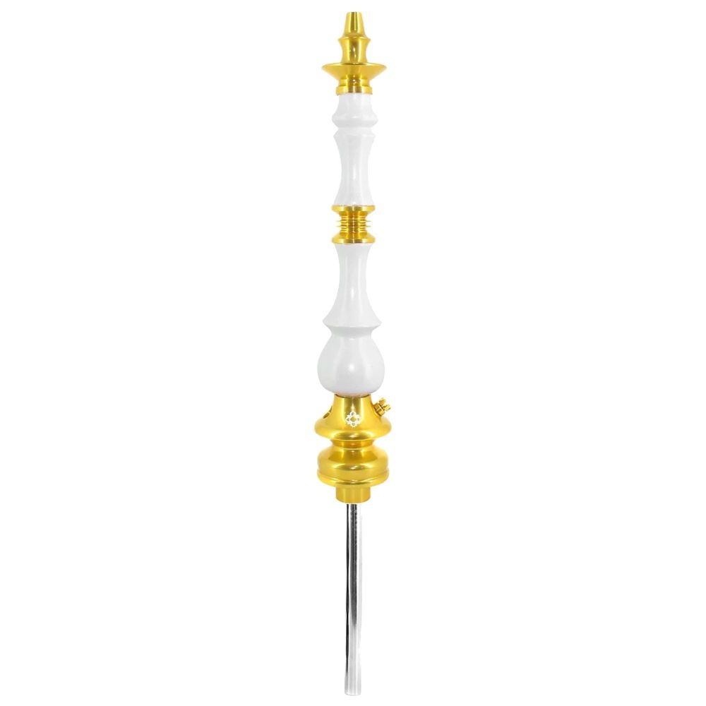 4892048903-9856d0ec79.jpg Stem Narguile Amazon Hookah Kaiser - Dourado/Branco - Imagem 1