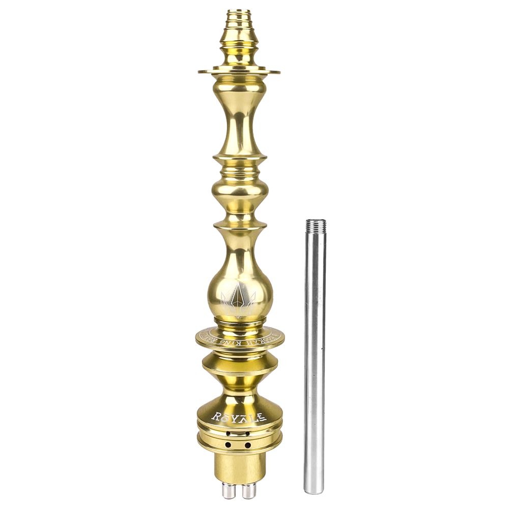 8441803384-9603eceb91.jpg Stem Narguile Hookah King Royale - Dourado - Imagem 1