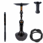 Narguile Triton Viper Cyber Splash + Bolsa - Laranja/Amarelo