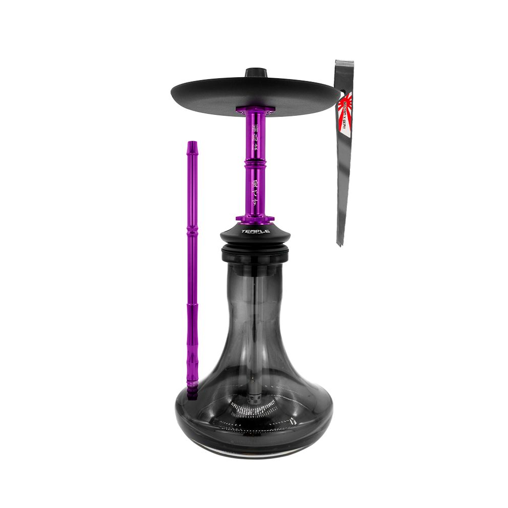 15378672382-skudtm11.png Narguile Completo Temple Skmt - Roxo / Fumê - Imagem 1