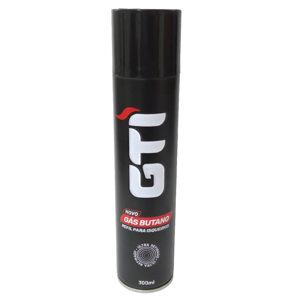 Gás Butano GTI Para Refil Isqueiro 300ml – Essênciaz